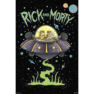 Rick and Morty journey through a portal rick and morty wallpaper