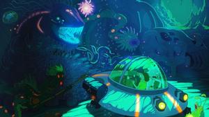 Rick and Morty on a wild and magical adventure rick and morty wallpaper