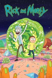Rick and Morty on an interdimensional adventure. rick and morty wallpaper