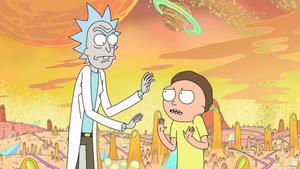 Rick and Morty travel to Gazorpazorp rick and morty wallpaper