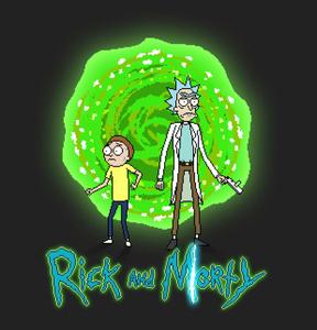Rick Sanchez and Morty Smith of Rick And Morty rick and morty wallpaper