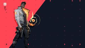 Rise from the ashes with Phoenix in Valorant valorant wallpaper