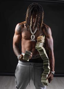 Rising Star King Von Looking Stylish and Bold Wallpaper