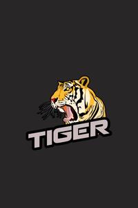 Roaring Tiger Illustration tiger wallpaper