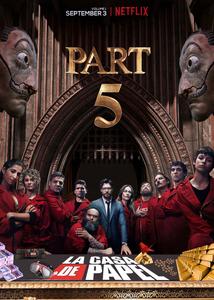Robbing the Bank as the Professor leads the heist in Money Heist money heist wallpaper