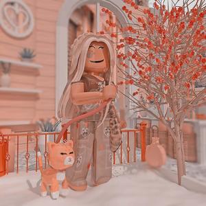 Roblox Girl With Cat Gfx roblox gfx wallpaper