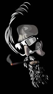 Rocking Star Yash Black And White PFP black and white pfp wallpaper
