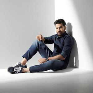 Rohit Sharma As A Model Wallpaper