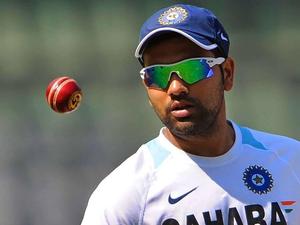 Rohit Sharma Floating Red Ball rohit sharma wallpaper