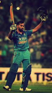 Rohit Sharma In Green Cricket Uniform rohit sharma wallpaper