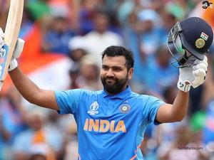 Rohit Sharma Smiling For National Team rohit sharma wallpaper