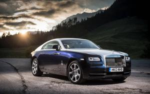 Rolls Royce Black Wraith Sideview rolls royce wallpaper