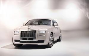 Rolls Royce White Side View rolls royce wallpaper