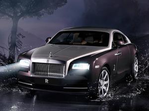 Rolls Royce Wraith Under Night Sky rolls royce wallpaper