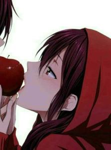 Romantic and playful, Matching Couple Pfp featuring a girl with apple matching couple pfp wallpaper
