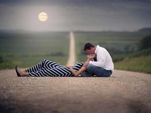 Romantic Love Along The Road romantic love wallpaper