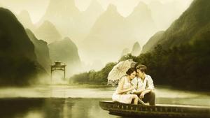 Romantic Love In A Boat romantic love wallpaper