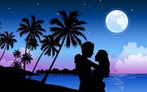 Romantic Love In Island romantic love wallpaper