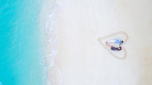 Romantic Love Sand Heart romantic love wallpaper