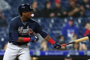 Ronald Acuna Jr. Baseball Bat ronald acuna jr wallpaper