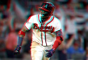 Ronald Acuna Jr Glitch ronald acuna jr wallpaper