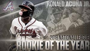 Ronald Acuna Jr. Rookie ronald acuna jr wallpaper