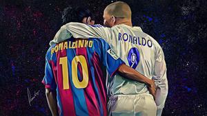 Ronaldo and Ronaldinho ronaldinho wallpaper