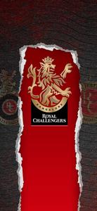 Royal Challengers Bangalore Ripped Logo royal challengers bangalore wallpaper