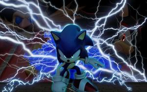 Run Faster Than Chaos With Sonic! sonic wallpaper