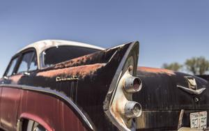 Rusty Vintage Coronet Car car wallpaper