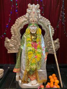 Sacred Hindu Statue Sai Baba Phone sai baba phone wallpaper