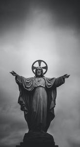 Sacred Statue Of Christ Jesus Phone jesus phone wallpaper