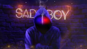 Sad Boy With 3D Glasses sad boy wallpaper