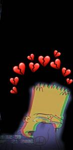 Sad Cartoon Bart Simpson bart simpson wallpaper