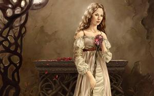 Sad Fantasy Girl girl wallpaper