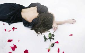 Sad Girl On The Floor sad girl wallpaper