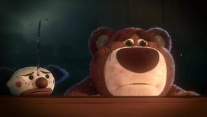 Sad Lotso On A Window lotso wallpaper