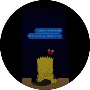 Sad PFP Of Bart Simpson sad pfp wallpaper