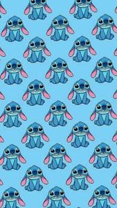Sad Stitch - A lonely moment of contemplation Wallpaper