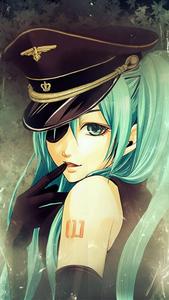 Sailor Cap Cute Anime Girl iPhone cute anime girl iphone wallpaper