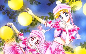 Sailor Moon And Chibiusa sailor moon wallpaper