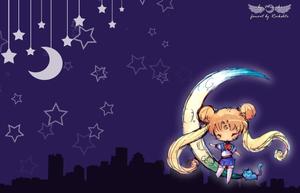 Sailor Moon Chibi Art sailor moon wallpaper