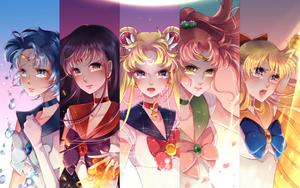 Sailor Moon Collage sailor moon wallpaper