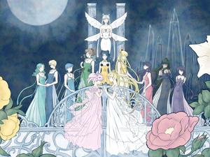 Sailor Moon Group Portrait sailor moon wallpaper