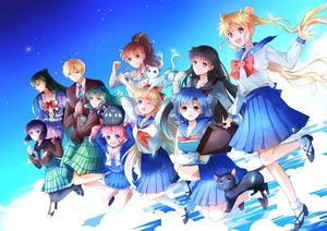 Sailor Moon School Uniform sailor moon wallpaper