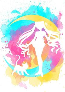 Sailor Moon Watercolor sailor moon wallpaper