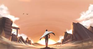 Saitama, The One Punch Man Imposing His Dominance one punch man wallpaper