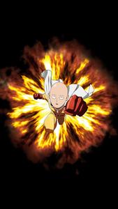Saitama's Superpowers: The Power of a Single Punch one punch man wallpaper