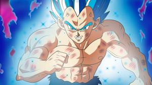 Saiyan Warrior Vegeta’s Power Unleashed vegeta wallpaper