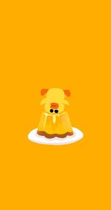 Sally the Yellow Cartoon Line Friend cartoon wallpaper